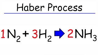 Haber Process and Le Chateliers Principle of Chemical Equilibrium [upl. by Jaqitsch]