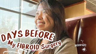 HYSTERECTOMY JOURNEY DAYS BEFORE MY SURGERY  PREP AND LAST DAY OF WORK [upl. by Tuck]