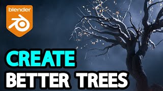 A New Blender Addon to Create Trees with Geometry Node  Anytree [upl. by Orel]