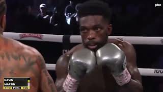 Gervonta Davis vs Frank Martin Full Fight KO Davis vs Martin Knockout [upl. by Bathsheeb]