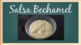 Receta de Salsa Bechamel Full HD [upl. by Durham925]