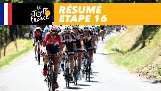 Résumé  Étape 16  Tour de France 2017 [upl. by Pangaro]