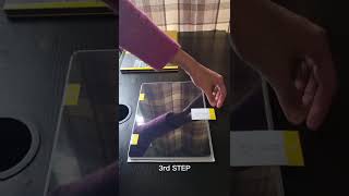 How to Apply a Screen Protector on iPad [upl. by Nileuqaj]