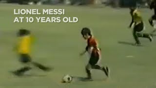 Messi a los 10 años Messi at 10 years old [upl. by Andee]