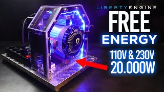 NEW FREE ENERGY GENERATOR 20KW  FREE ENERGY FOREVER [upl. by Atinor]