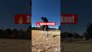 EASY SPEED WORKOUT  speed running sprint ing [upl. by Ellertal]