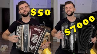 Can You Hear the Difference Between Cheap and Expensive Accordions [upl. by Pippas547]