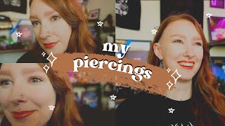 MY PIERCINGS [upl. by Ailem92]