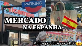 Mais barato que Portugal 🇵🇹 Mercado na Espanha 🇪🇸 viralvideo españa portugal valencia [upl. by Yoreel]