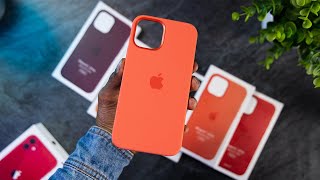 NEW iPhone 1212 Pro Silicone MagSafe Case Review – What’s Different this Year [upl. by Aisiram]