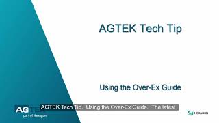 Tech Tip  Using the OverEx Guide [upl. by Parks]