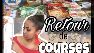 🛒RETOUR DE COURSES  GROCERY HAUL 🛒 [upl. by Aztiray]