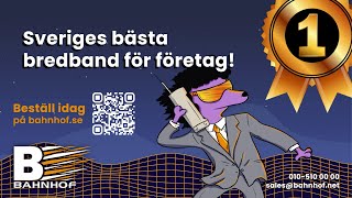 Sveriges bästa bredband för företag [upl. by Hetty]