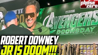 Avengers Doomsday Robert Downey Jr Return Full Hall H Video  SDCC 2024 [upl. by Conlan]