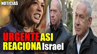 Kamala Harris PROMETE UN ESTA Palestino  Israel EN ALERTA POR POSIBLE triunfo de Harris [upl. by Liu]