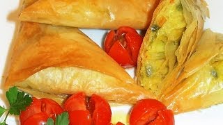 Receta Triangulos de masa filo con verduras al curry  Semana Santa  Tutorial Loli Domínguez [upl. by Dynah]