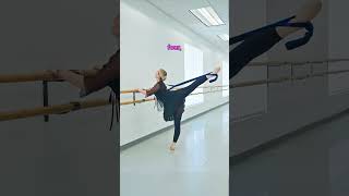 How to enhance your arabesque using elastic resistance [upl. by Aivul]