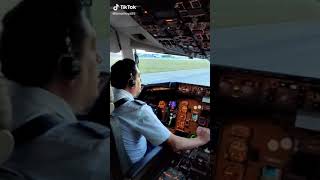 Airplane taking off  Pilot POV view from cockpit Shorts [upl. by Zulaledairam]