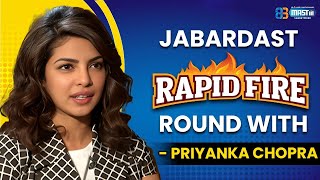 Rapid Fire With Priyanka Chopra  Priyanka Chopra Interview  mastiiitv [upl. by Oicneserc]