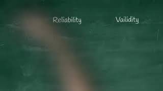 RELIABILITY AND VALIDITY OF TESTS [upl. by Odella]