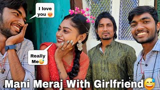 Mani Meraj ki Girlfriend Ho aap kya😂🤪  Guddu Vlogs [upl. by Noneek492]