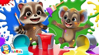 Colors  Mix and Match Song  Nursery Rhymes amp Kids Songs  IshKids [upl. by Candyce134]