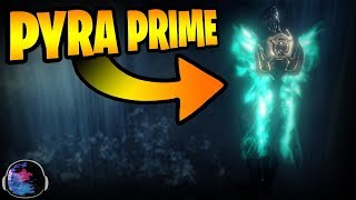 Warframe PYRA PRIME SYANDANA SHOWCASE [upl. by Isiad]