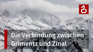 Luftseilbahn Grimentz  Sorebois Zinal  Val dAnniviers [upl. by Pyszka]