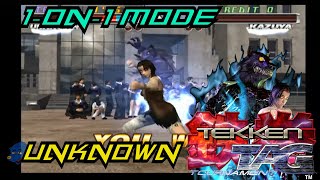 Tekken Tag Tournament  1on1 Unknown [upl. by Fishbein688]