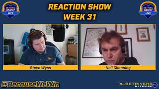 Betting Weekly LIVE  Arsenal vs Aston Villa Reaction with Neil Channing amp Steve Wyss [upl. by Adnawaj]