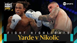 DOMINANT PERFORMANCE 💪  Anthony Yarde vs Marko Nikolic  Boxing Fight Highlights  FightNight [upl. by Irneh]