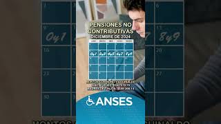 Calendario de Anses para pagos de PNC en diciembre de 2024 con aumento bono y aguinaldo [upl. by Ahsrop838]