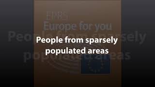 People from sparsely populated areas What Europe does for you [upl. by Dualc]