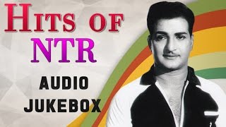 Top 10 Hits Of NTR  Old Telugu Songs Jukebox  NTR Super Hit Melodies [upl. by Eilrebma]