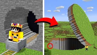 Minecraftta 1000 IQ GİZLİ EVLERİ TEST EDİYORUZ [upl. by Creath447]