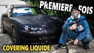 Je Repeins ma voiture SANS EXPÉRIENCE FullDip MX5 [upl. by Nylsor]