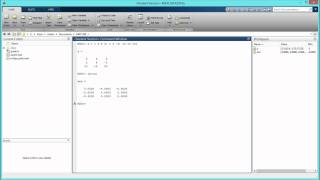 How to Find the Inverse of a Matrix in MATLAB HD [upl. by Ahsatal417]