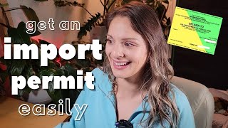 Step by Step How to Apply For amp Receive an Import Permit for Plants [upl. by Dnomsed915]