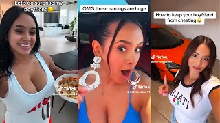 Isaac Cervantes amp Andrea Lopez Hot and Funny TikTok Compilation  Sweet Couple pt3 [upl. by Sacci]