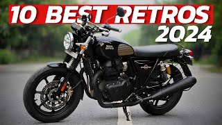 2024 Top 10 Retro Bikes in India [upl. by Twelve482]