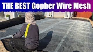 Inexpensive Hot Dipped Galvanized Gopher Wire Mesh [upl. by Leaj]