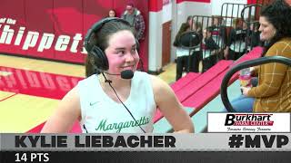 MVP Margarettas Kylie Liebacher vs Colonel Crawford [upl. by Erdnaed562]