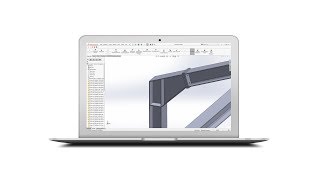 Structural Steel Design with SOLIDWORKS  SolidSteel parametric 3D CAD Steelwork Teaser 1 [upl. by Bramwell]