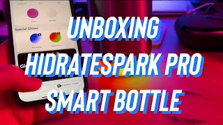 Unboxing Hidratespark Pro Smart Bottle [upl. by Ida]