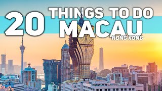 Best Things To Do in Macau China 2024 4K [upl. by Hanej961]