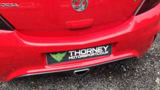 Corsa VXR TMS Full sports exhaust [upl. by Atima]