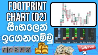 Footprint Chart sinhalaforex trading sinhalencrypto trading sinhala [upl. by Danas373]