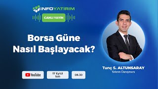 BORSA GÜNE NASIL BAŞLAYACAK Tunç Safa Altunsaray  İnfo Yatırım [upl. by Duffie437]