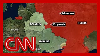 Ukrainian drone hit Russian government building in Bryansk Russian governor says [upl. by Lesko138]