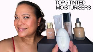 NEW Top 5 Tinted Moisturisers  Hourglass Sisley Lisa Eldridge Chanel TrinnyLondon ITCosmetics [upl. by Naujid]